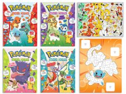 POKÉMON – LIVRET D'AUTOCOLLANTS MOSAÏQUE (STICKER MOSAICS)